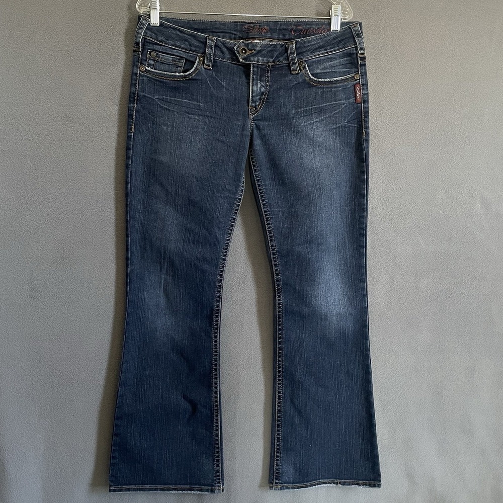 Silver Jeans Tuesday Low Boot CA00508 Womens Size 32x31